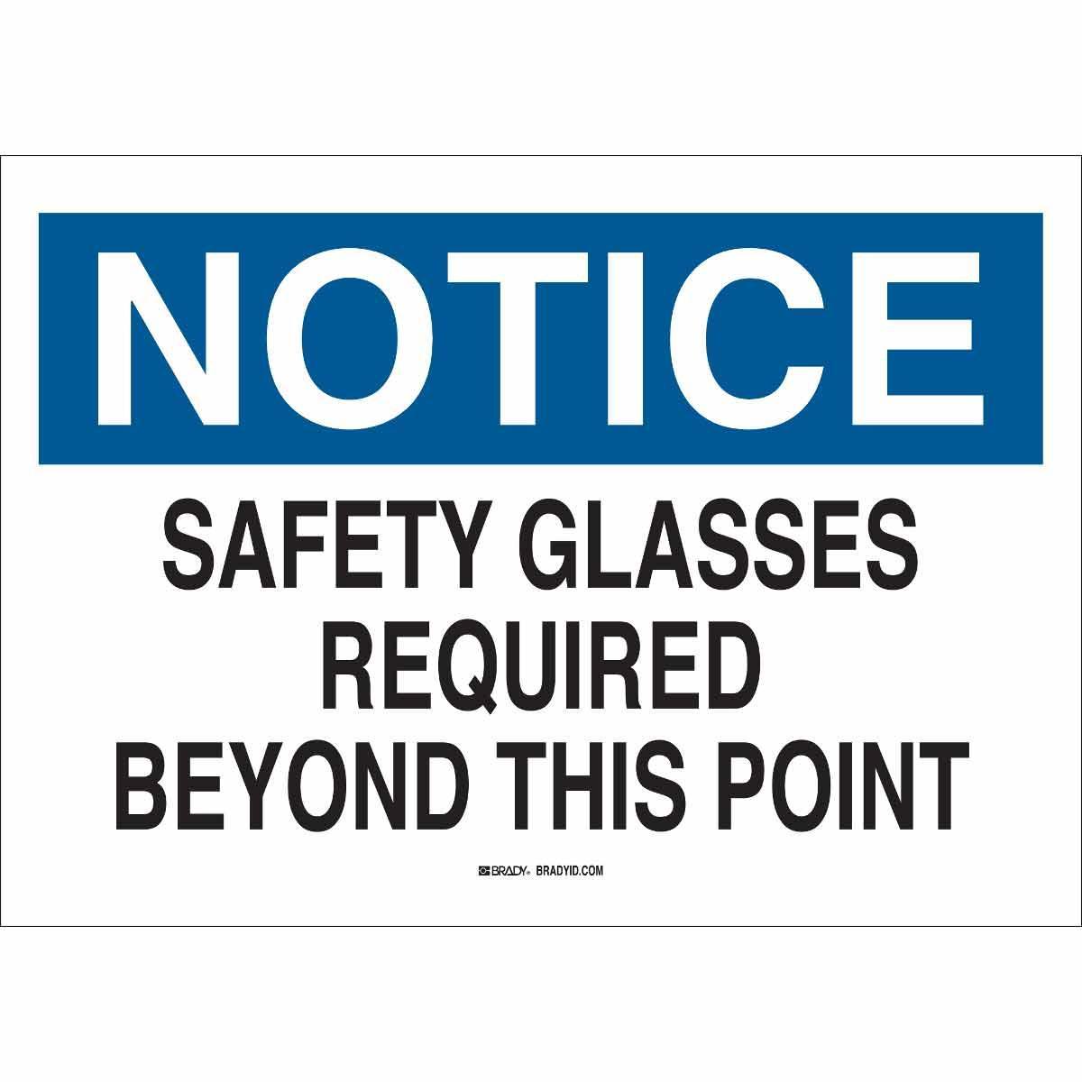 Brady® 85036 Accident Prevention Signs