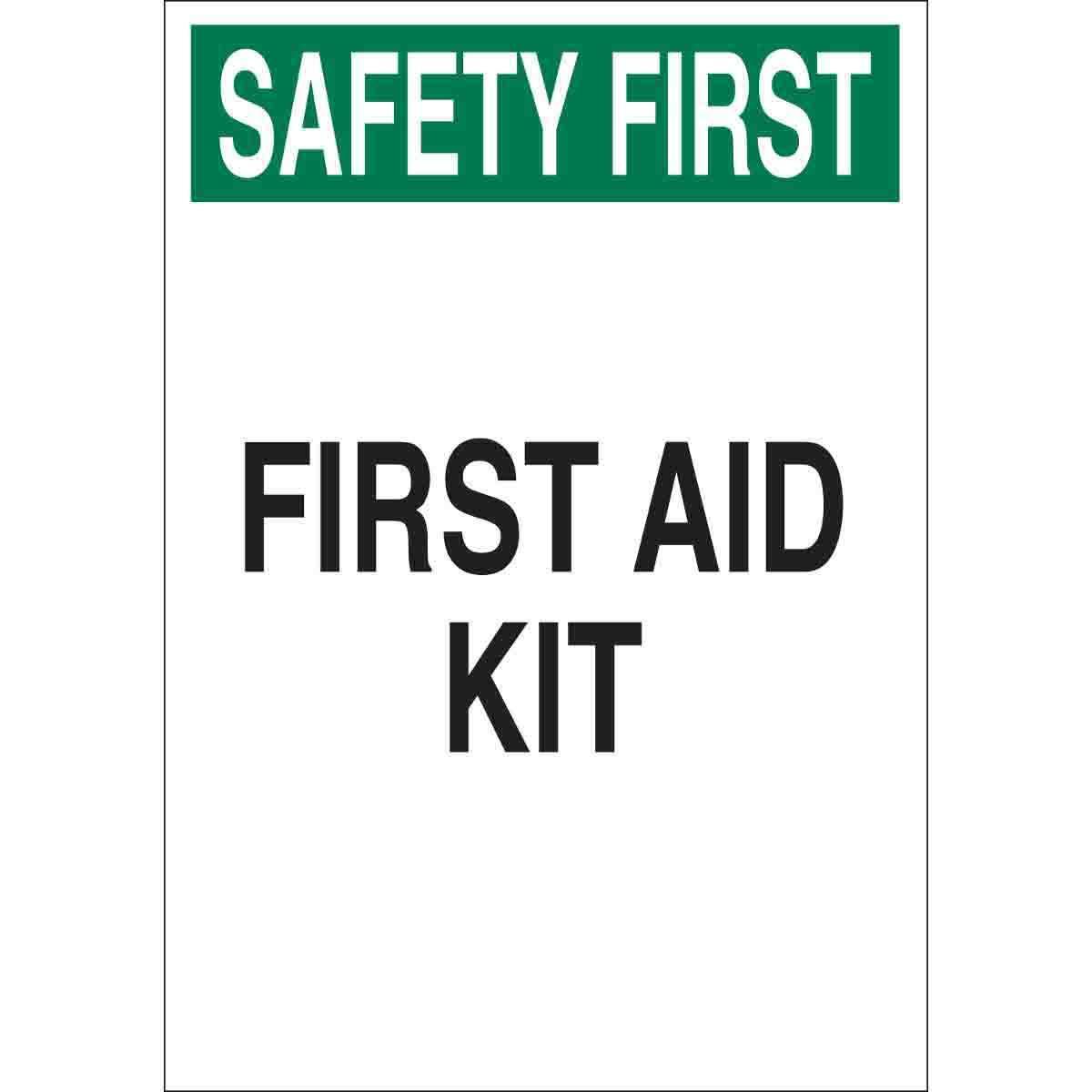 Brady® 41209 Fire, Emergency, Exit & First Aid Signs