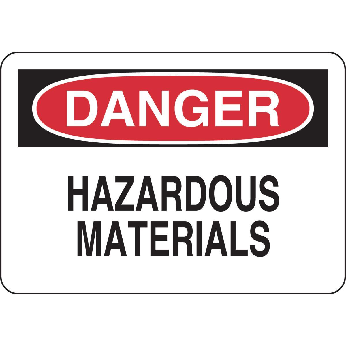 Brady® 85497 Chemical & Hazardous Material Signs