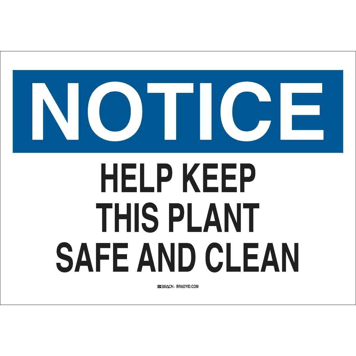 Brady® 22795 Office & Facility Signs