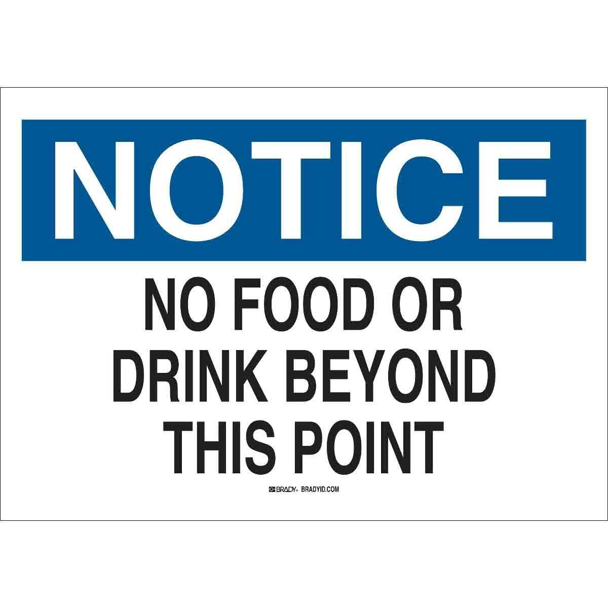 Brady® 22802 Office & Facility Signs