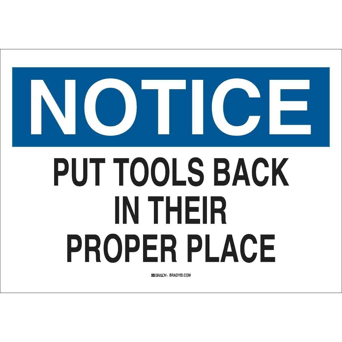 Brady® 85653 Office & Facility Signs