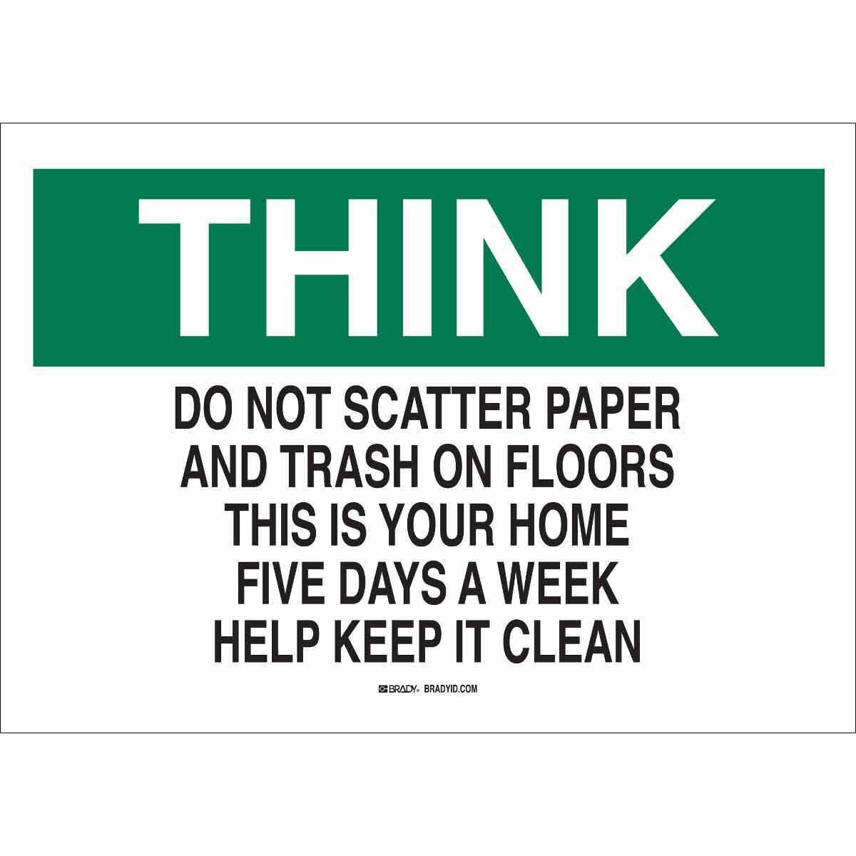 Brady® 85687 Office & Facility Signs