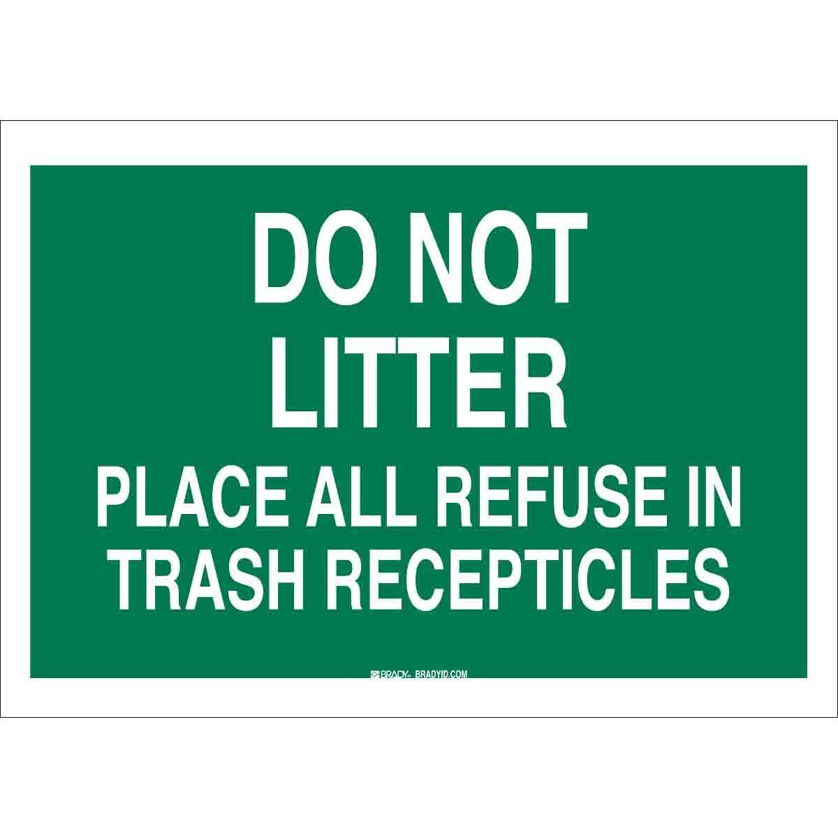 Brady® 85703 Office & Facility Signs