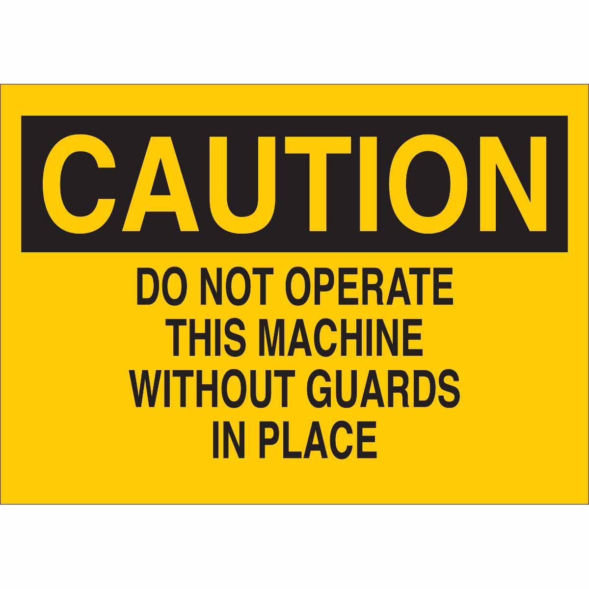 Brady® 22876 Accident Prevention Signs