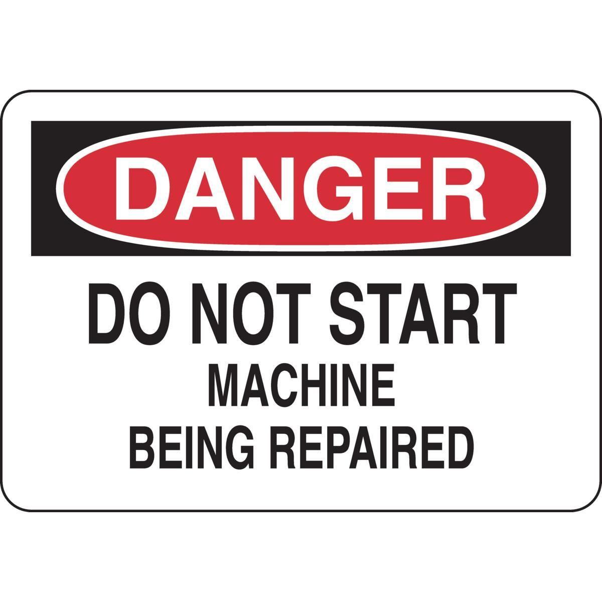 Brady® 22961 Accident Prevention Signs