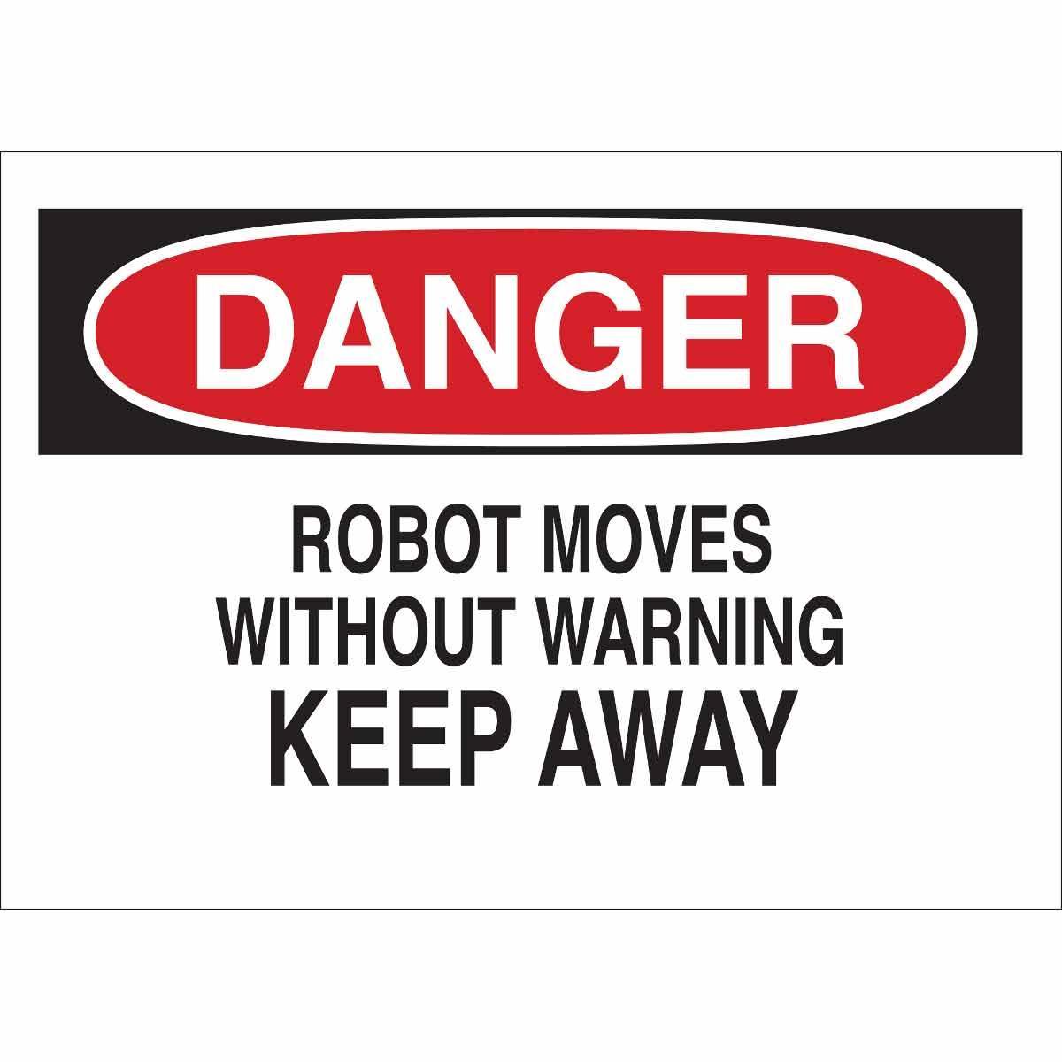 Brady® 23029 Accident Prevention Signs