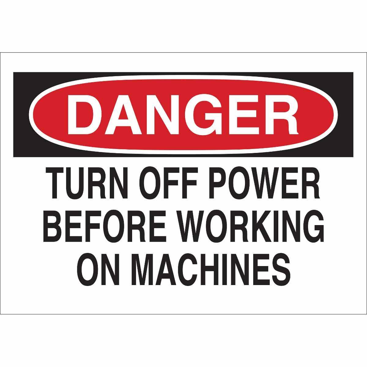 Brady® 88188 Accident Prevention Signs