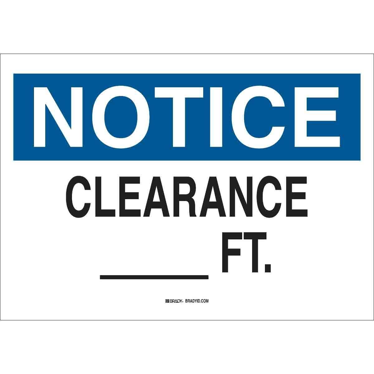 Brady® 23052 Accident Prevention Signs