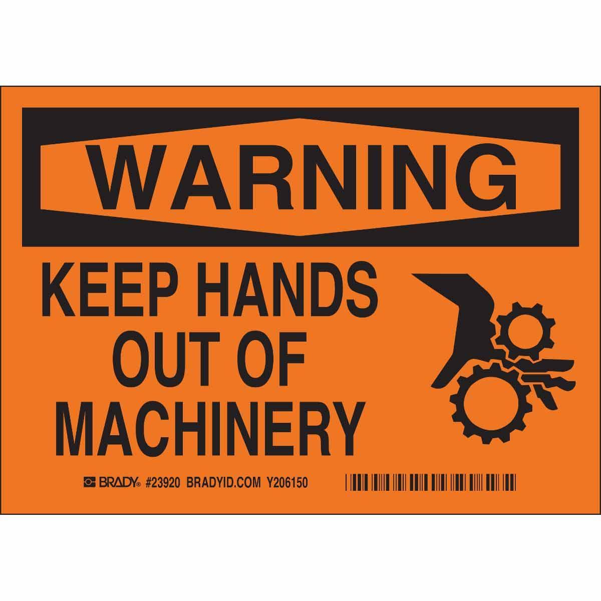 Brady® 23926 Accident Prevention Signs
