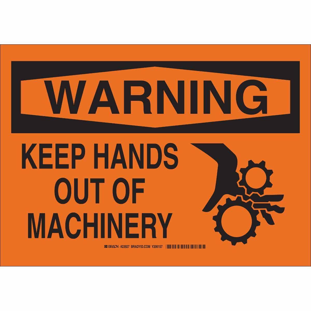 Brady® 23927 Accident Prevention Signs