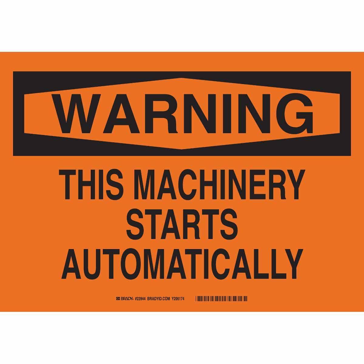 Brady® 23944 Accident Prevention Signs