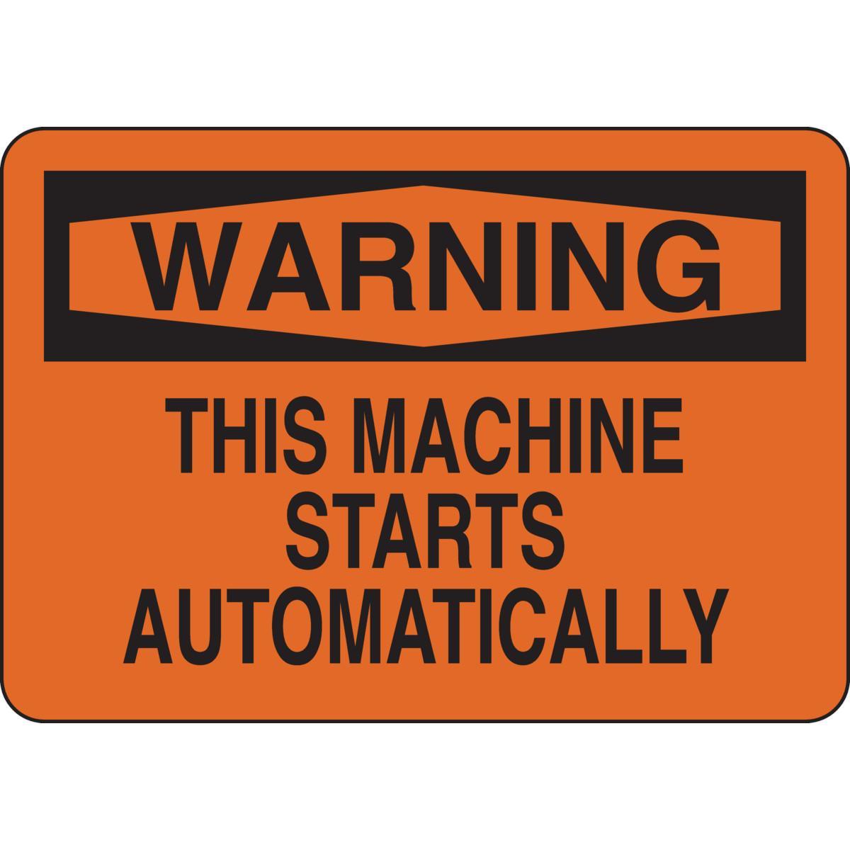 Brady® 25040 Accident Prevention Signs