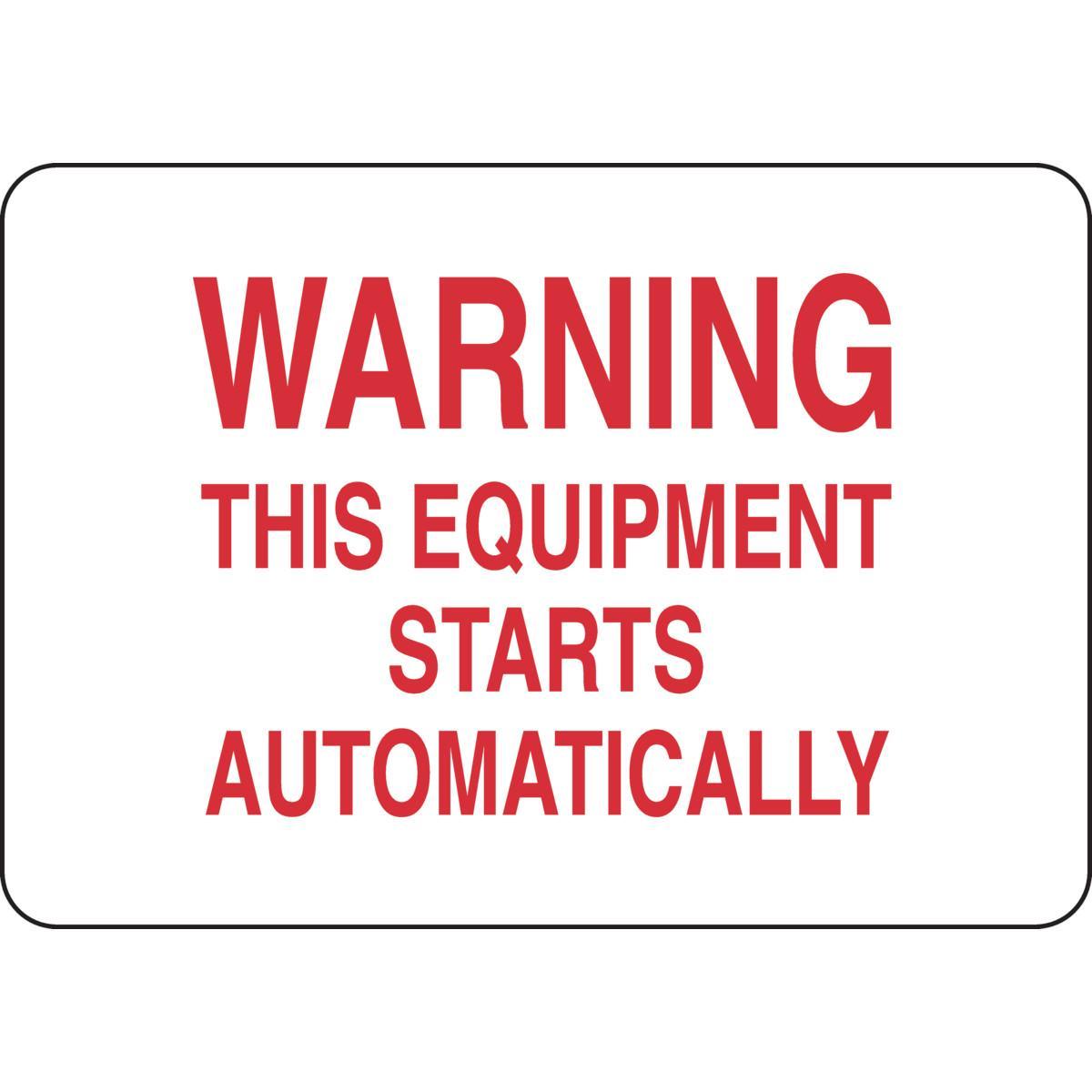 Brady® 25058 Accident Prevention Signs