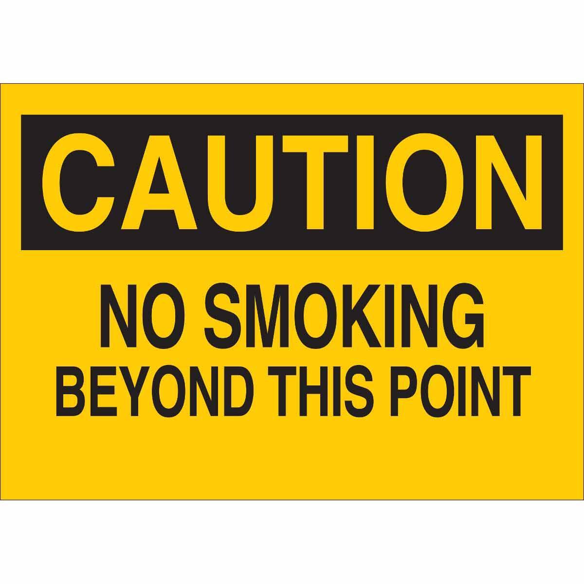Brady® 72072 No Smoking & Restricted Activity Signs