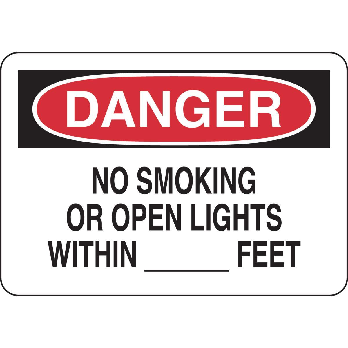Brady® 25084 No Smoking & Restricted Activity Signs