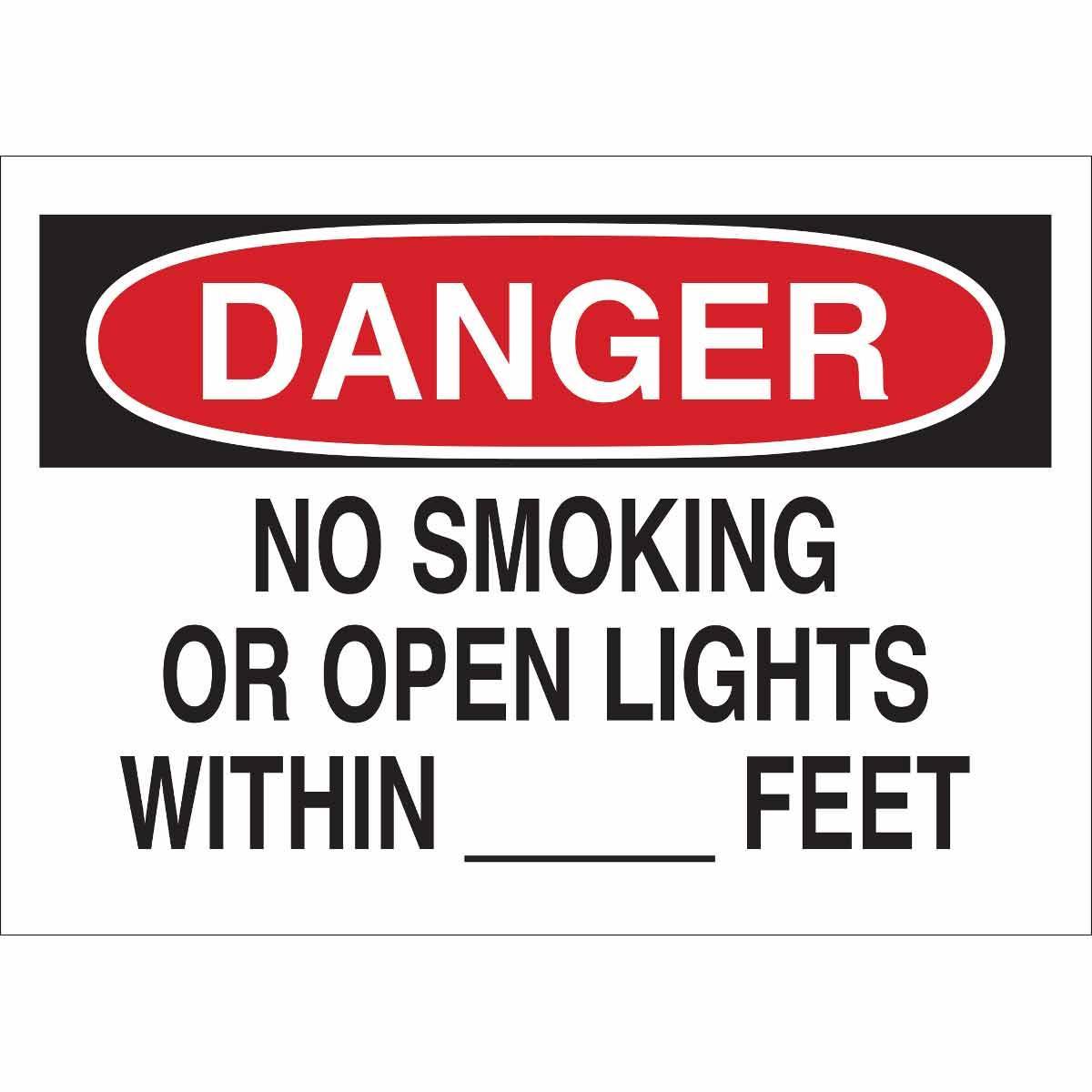 Brady® 88381 No Smoking & Restricted Activity Signs