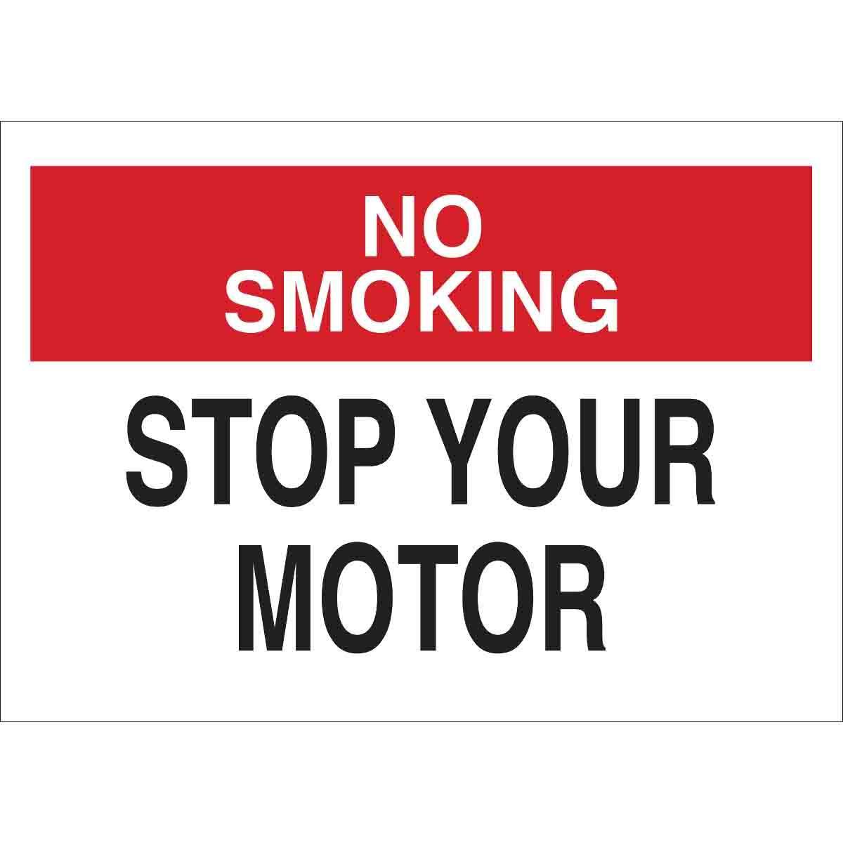 Brady® 88449 No Smoking & Restricted Activity Signs