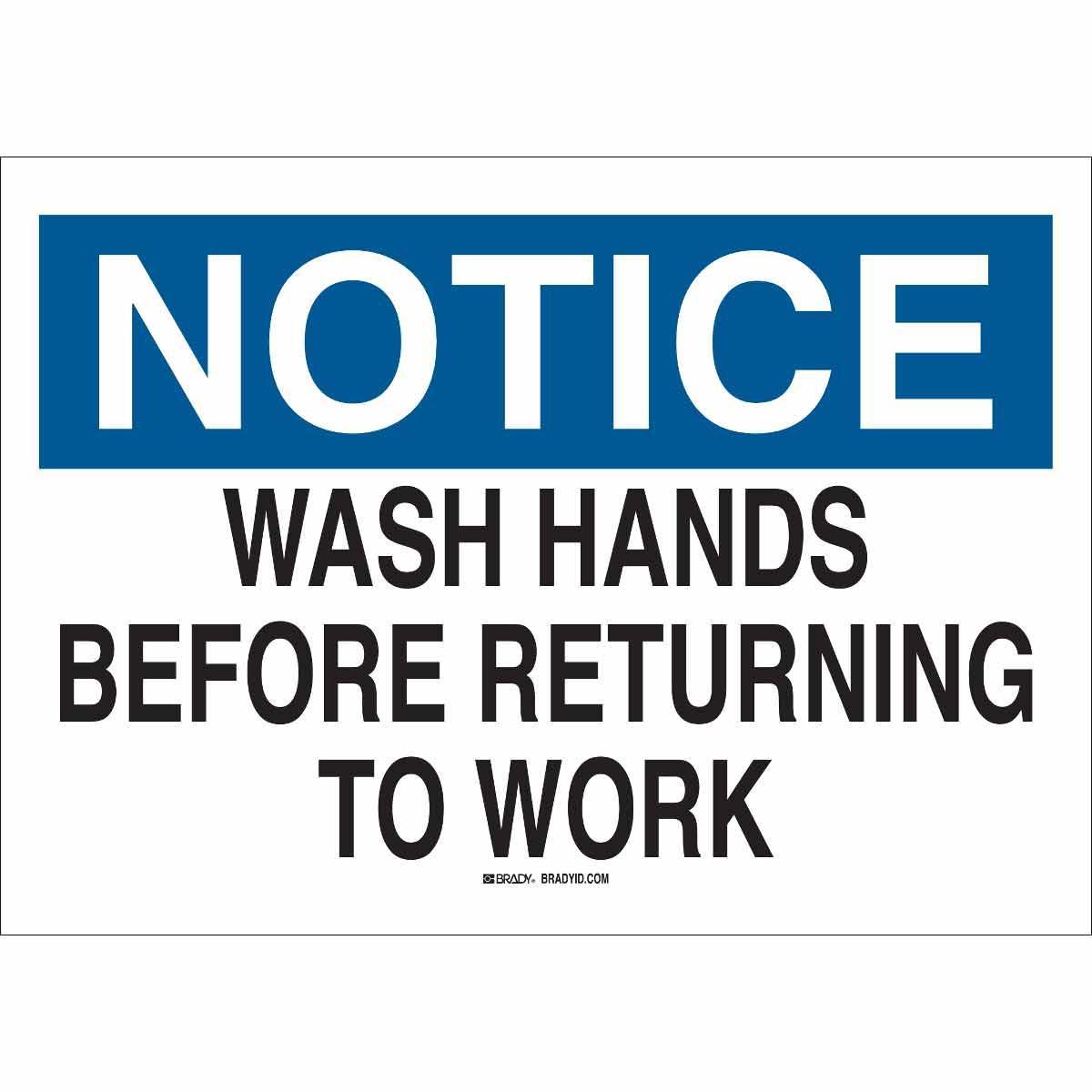Brady® 88476 Office & Facility Signs