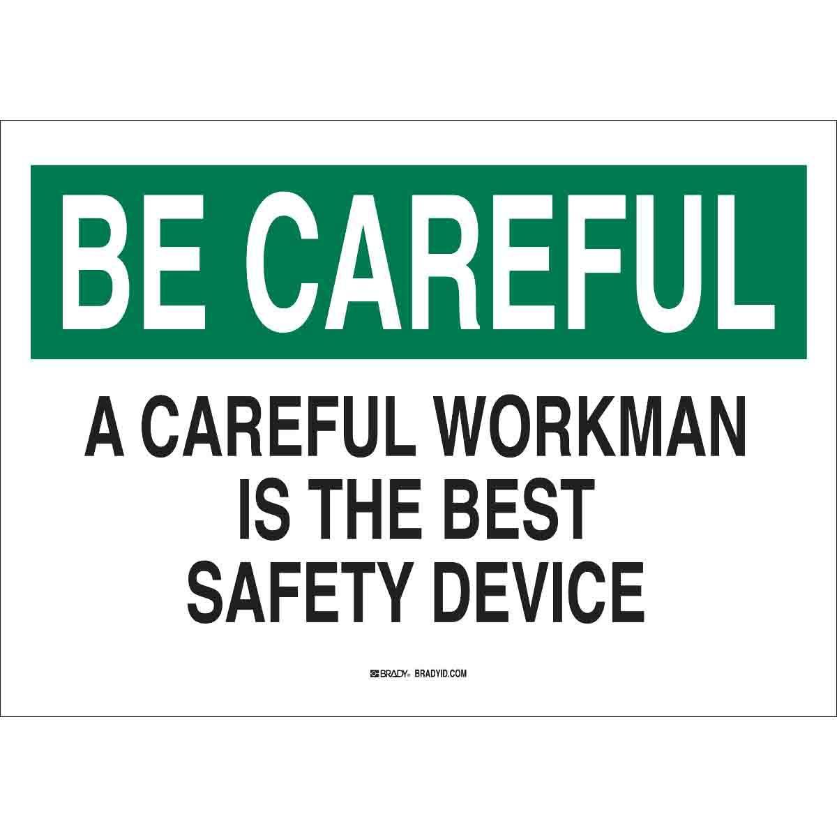 Brady® 25295 Accident Prevention Signs
