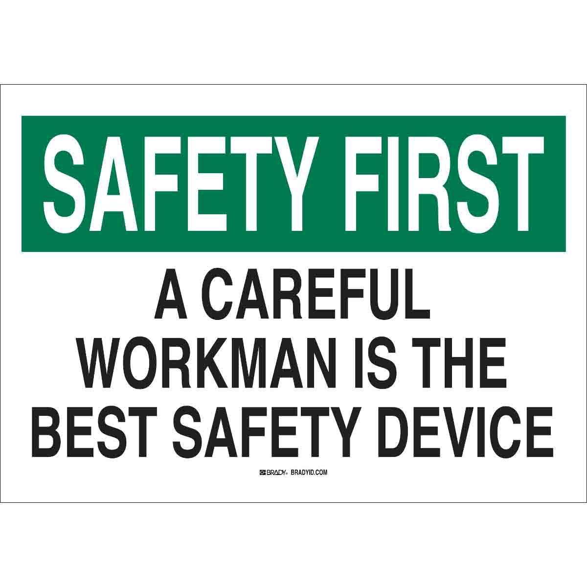 Brady® 25307 Accident Prevention Signs