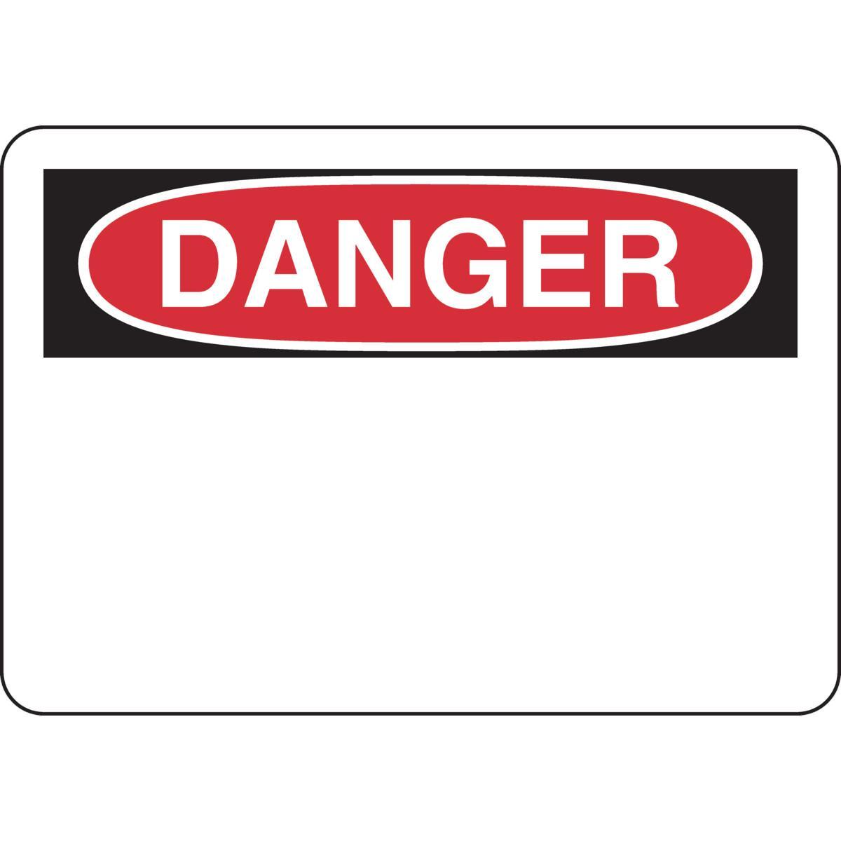 Brady® 25360 Blank Signs & Preprinted Headers
