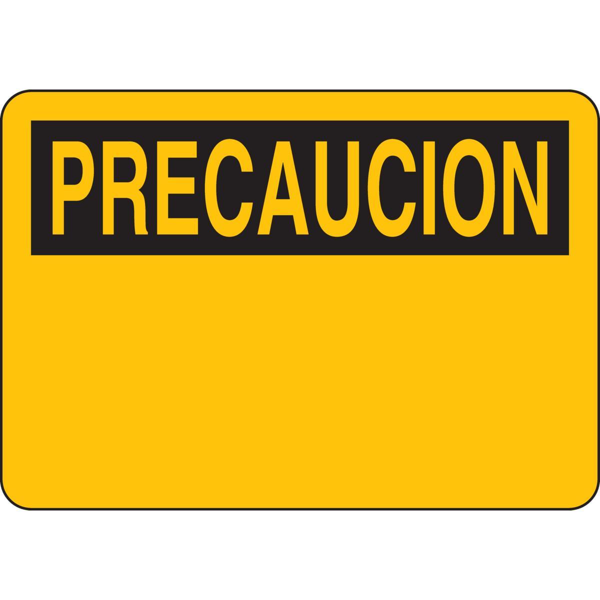Brady® 89001 Blank Signs & Preprinted Headers