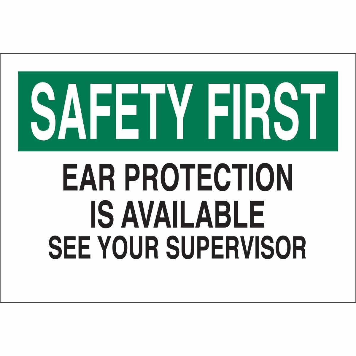 Brady® 25496 Accident Prevention Signs