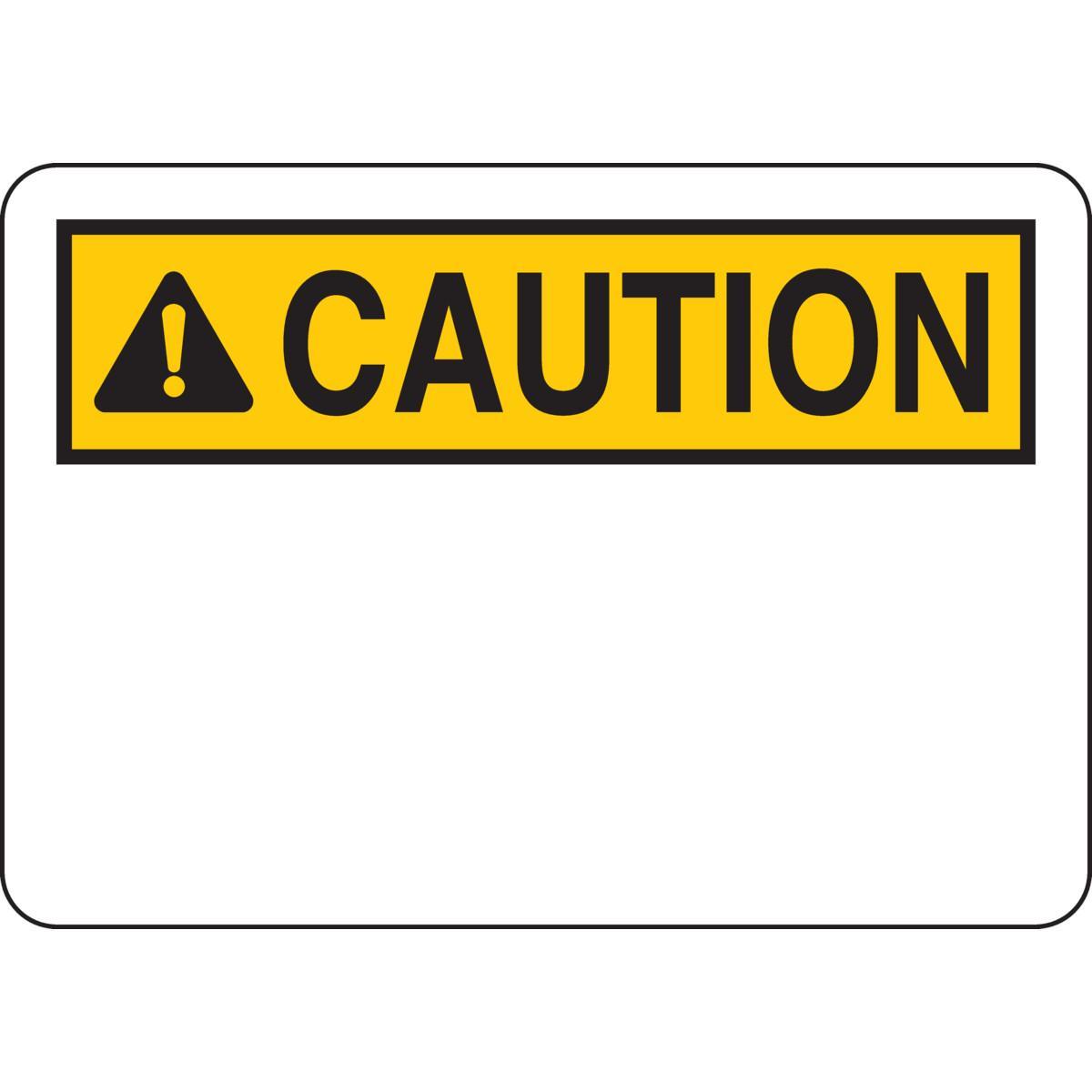 Brady® 88052 Blank Signs & Preprinted Headers