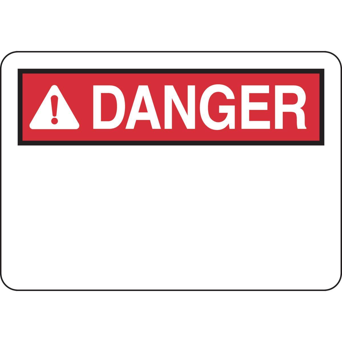 Brady® 25973 Blank Signs & Preprinted Headers