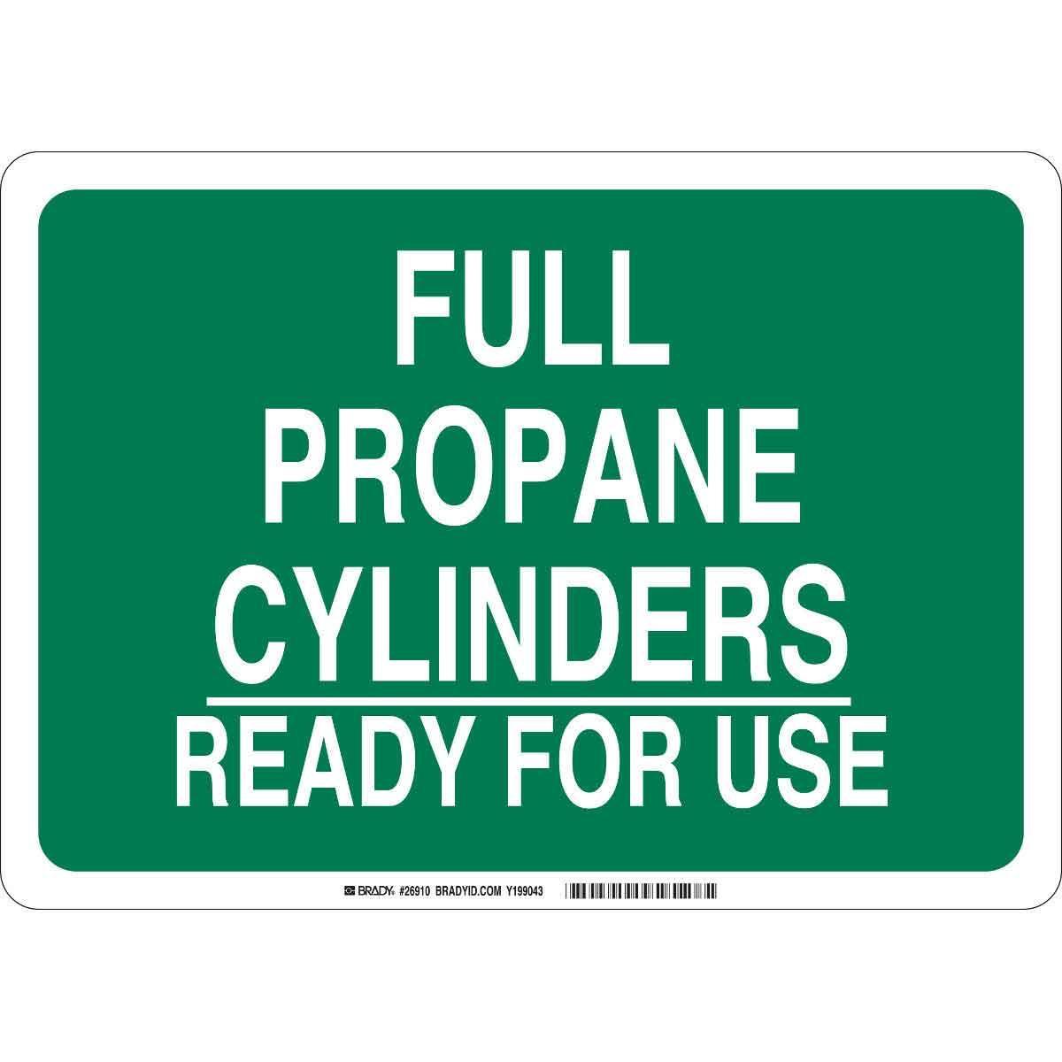 Brady® 26910 Chemical & Hazardous Material Signs