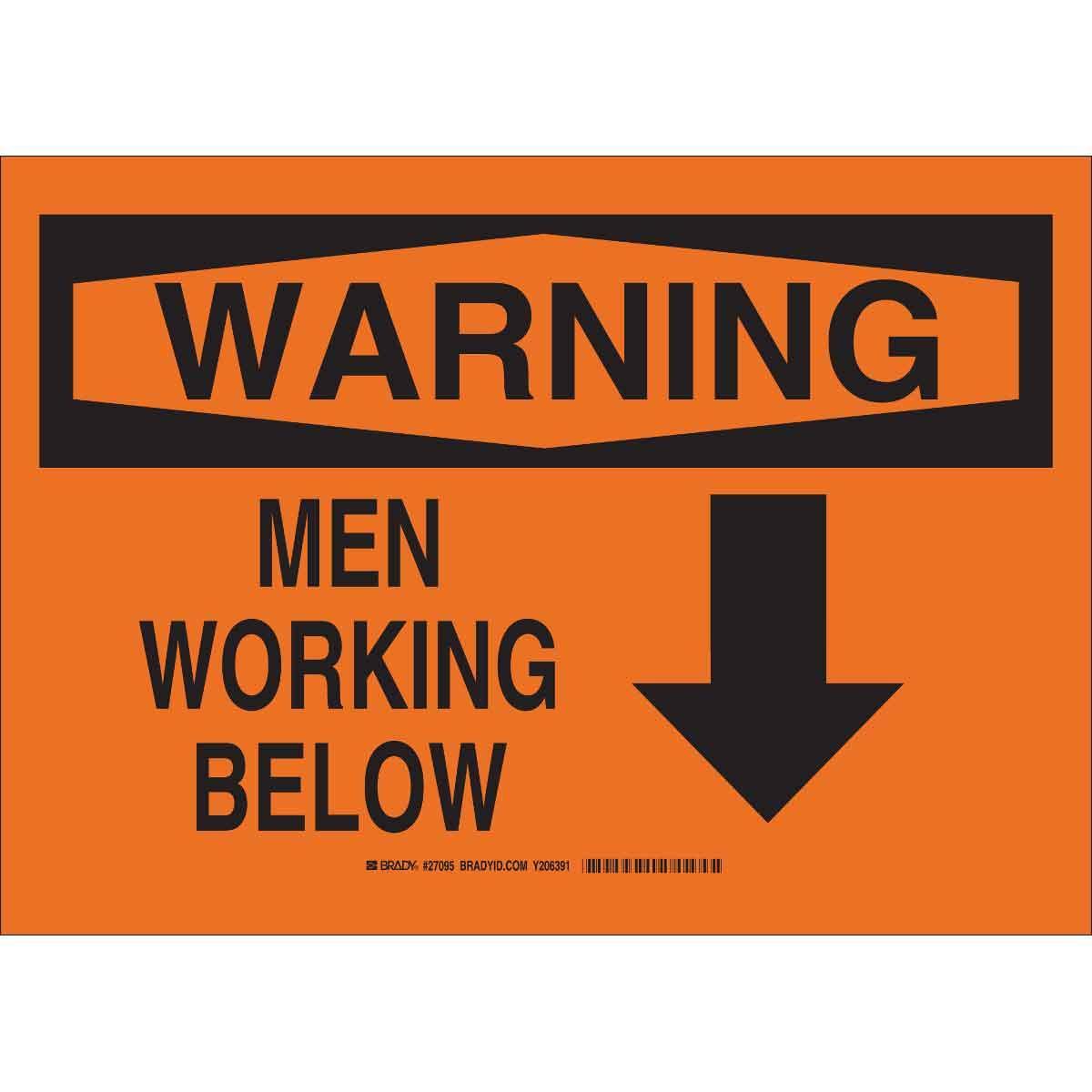Brady® 27096 Accident Prevention Signs