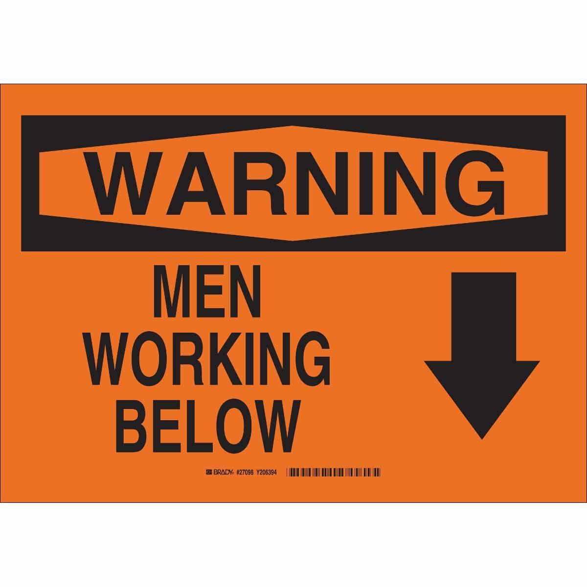 Brady® 27098 Accident Prevention Signs