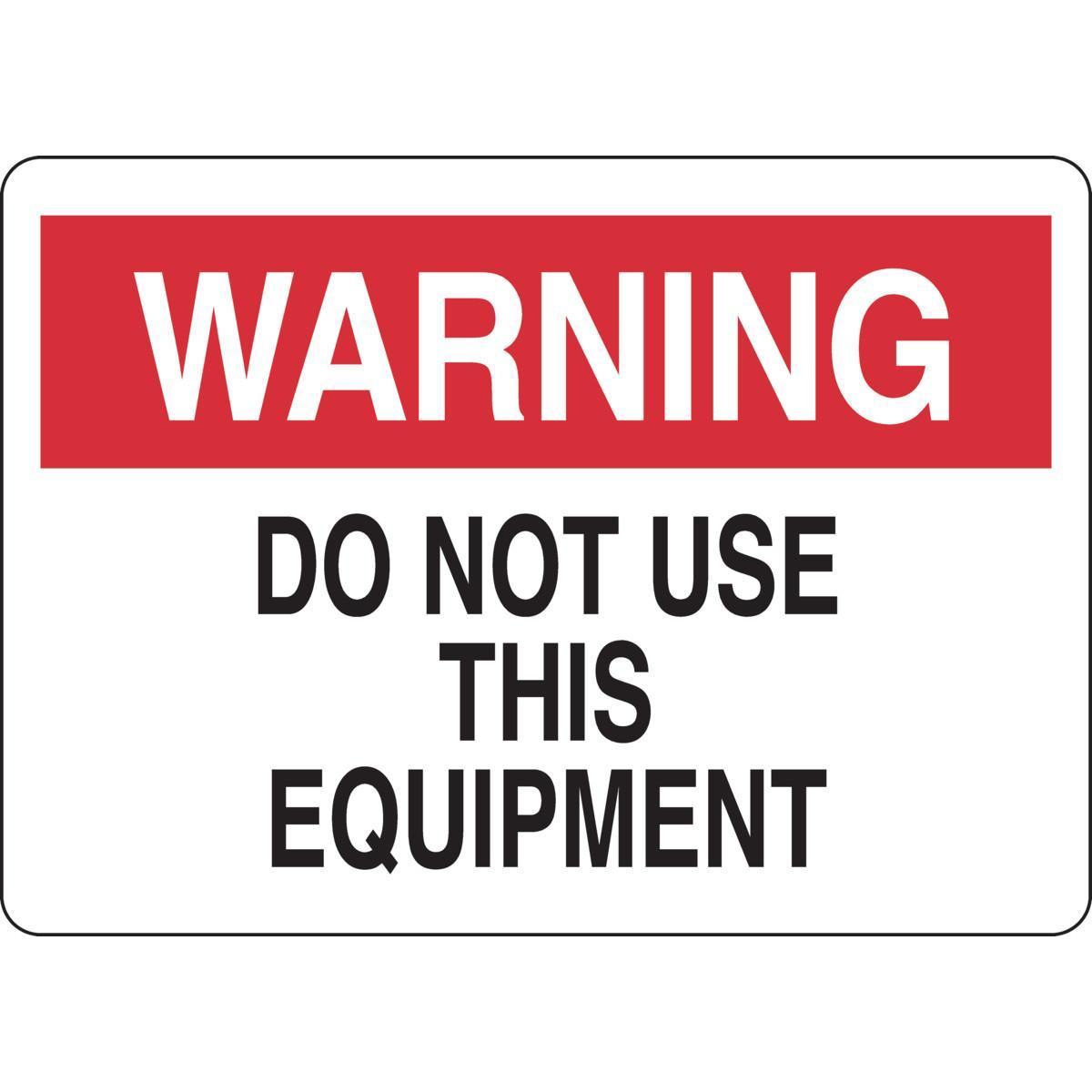 Brady® 27430 Accident Prevention Signs