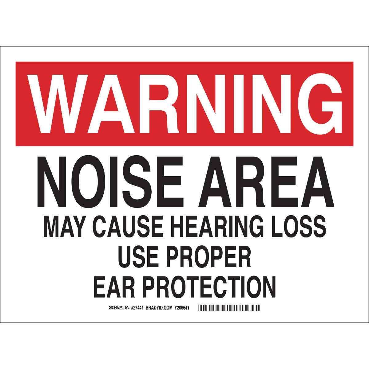 Brady® 27445 Accident Prevention Signs