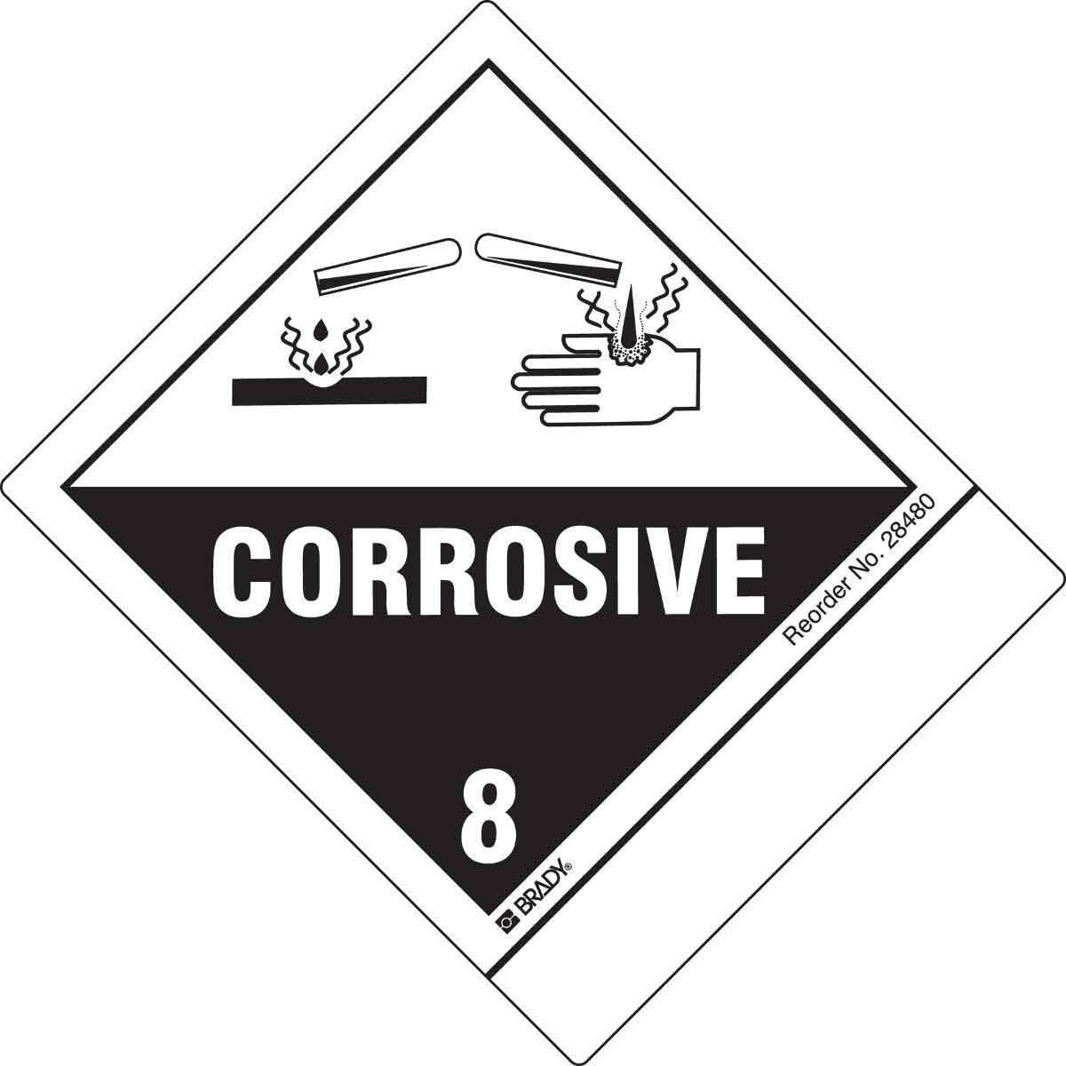 Brady® 28480LS Safety & Facility Labels