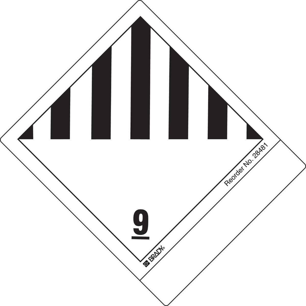 Brady® 28481LS Safety & Facility Labels