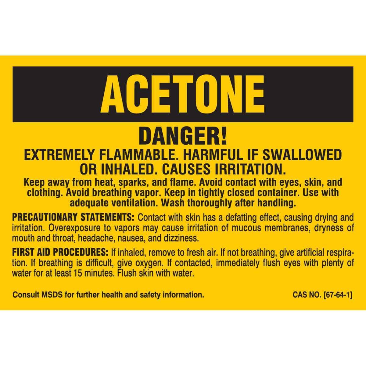 Brady® 28561PLS Safety & Facility Labels