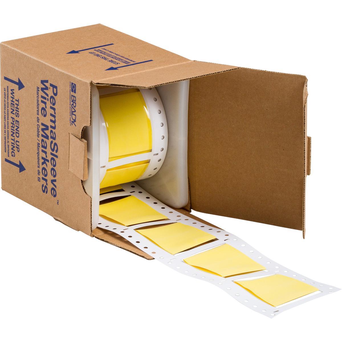 Brady® HX-2000-2-YL Wire Marker Sleeves