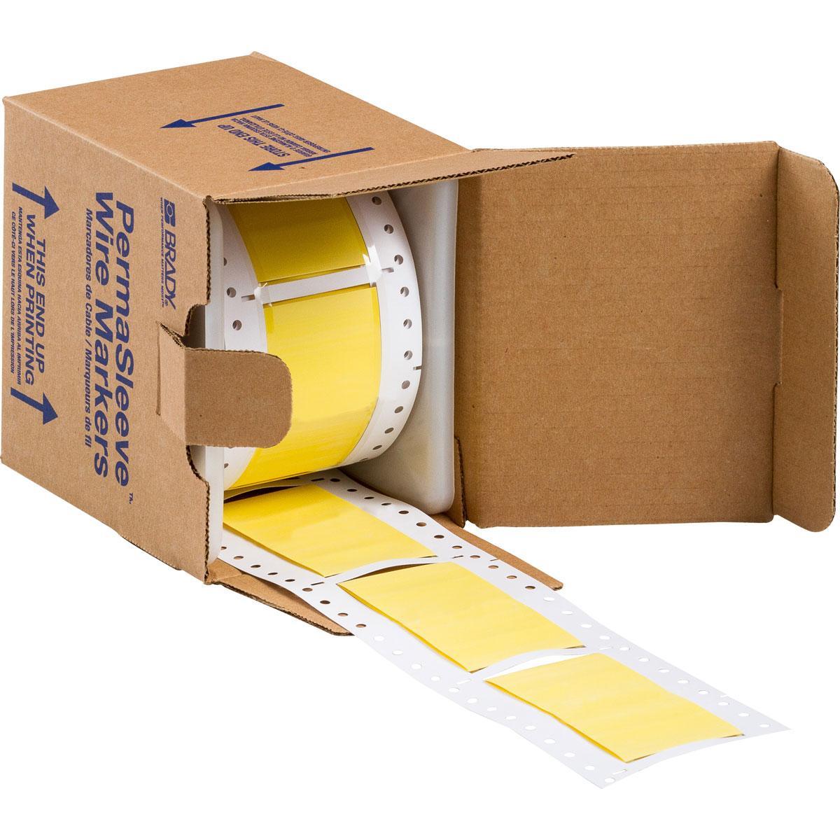 Brady® LSZH-2000-2-YL-S Wire Marker Sleeves