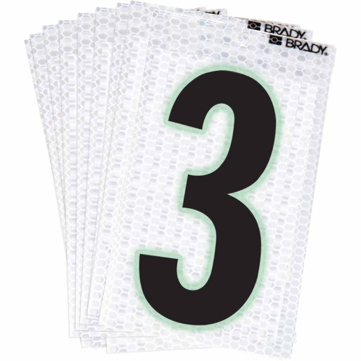 Brady® 3000-3 Letters & Numbers