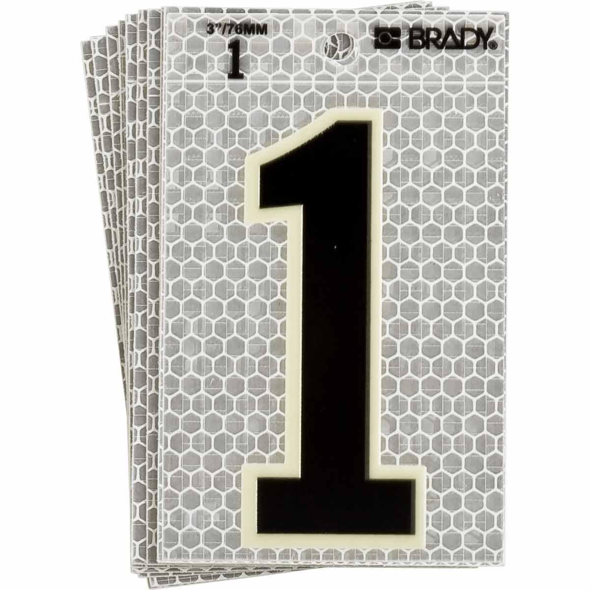 Brady® 3010-1 Letters & Numbers