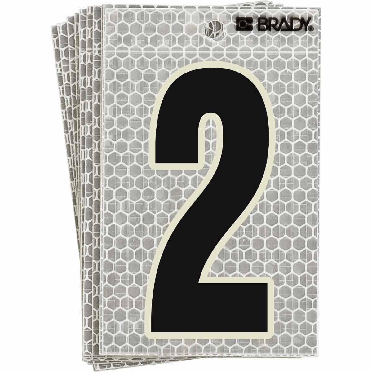 Brady® 3020-2 Letters & Numbers