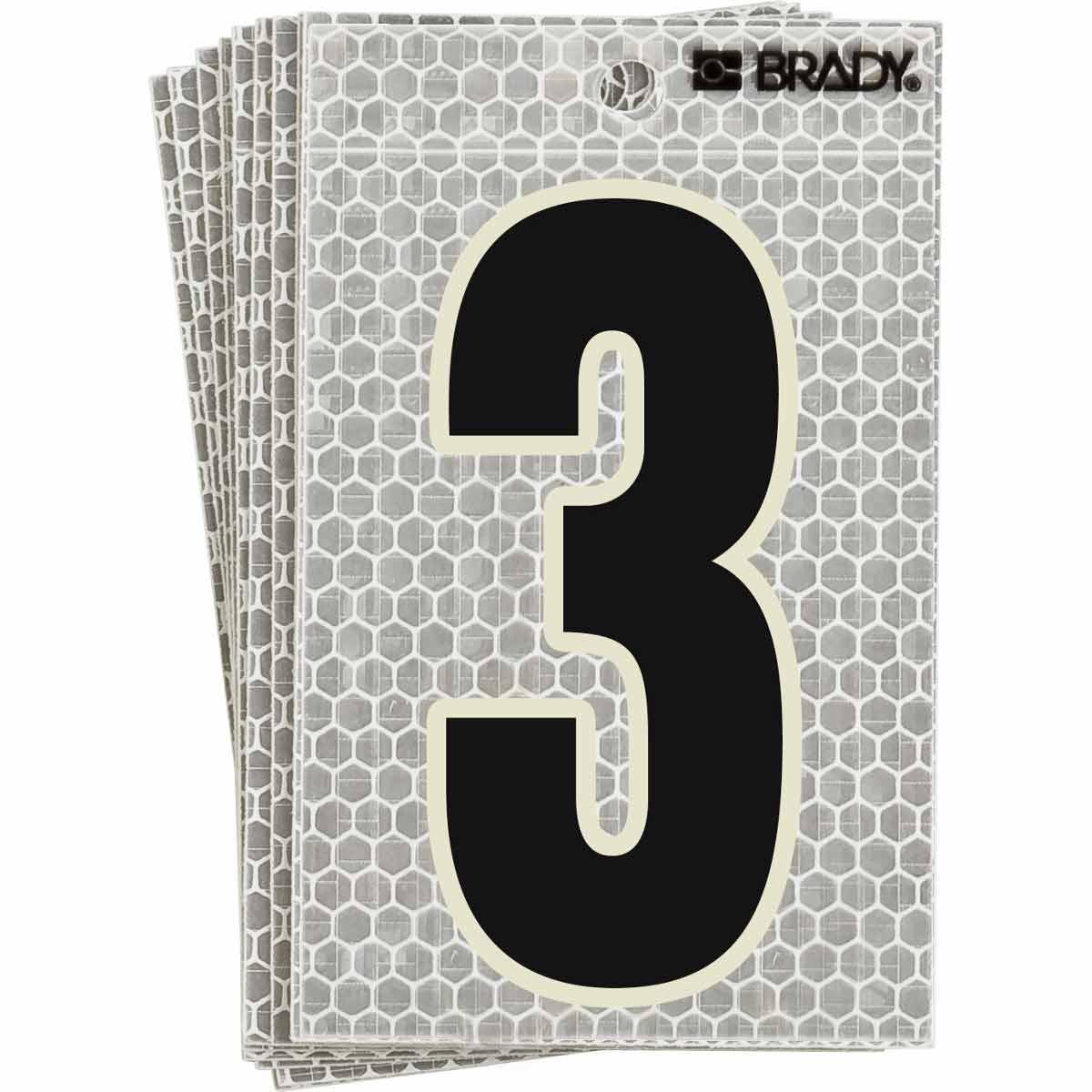 Brady® 3010-3 Letters & Numbers