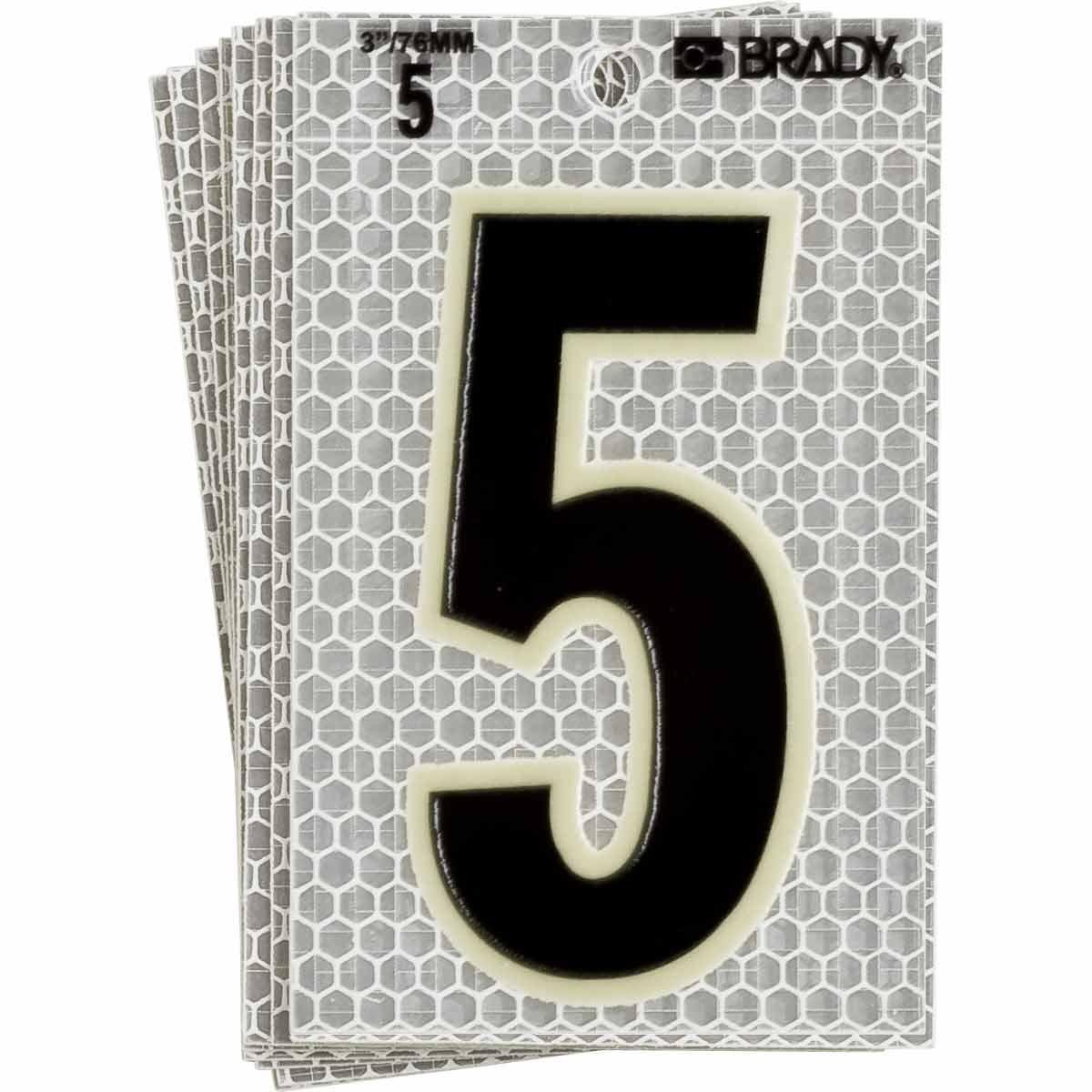 Brady® 3020-5 Letters & Numbers