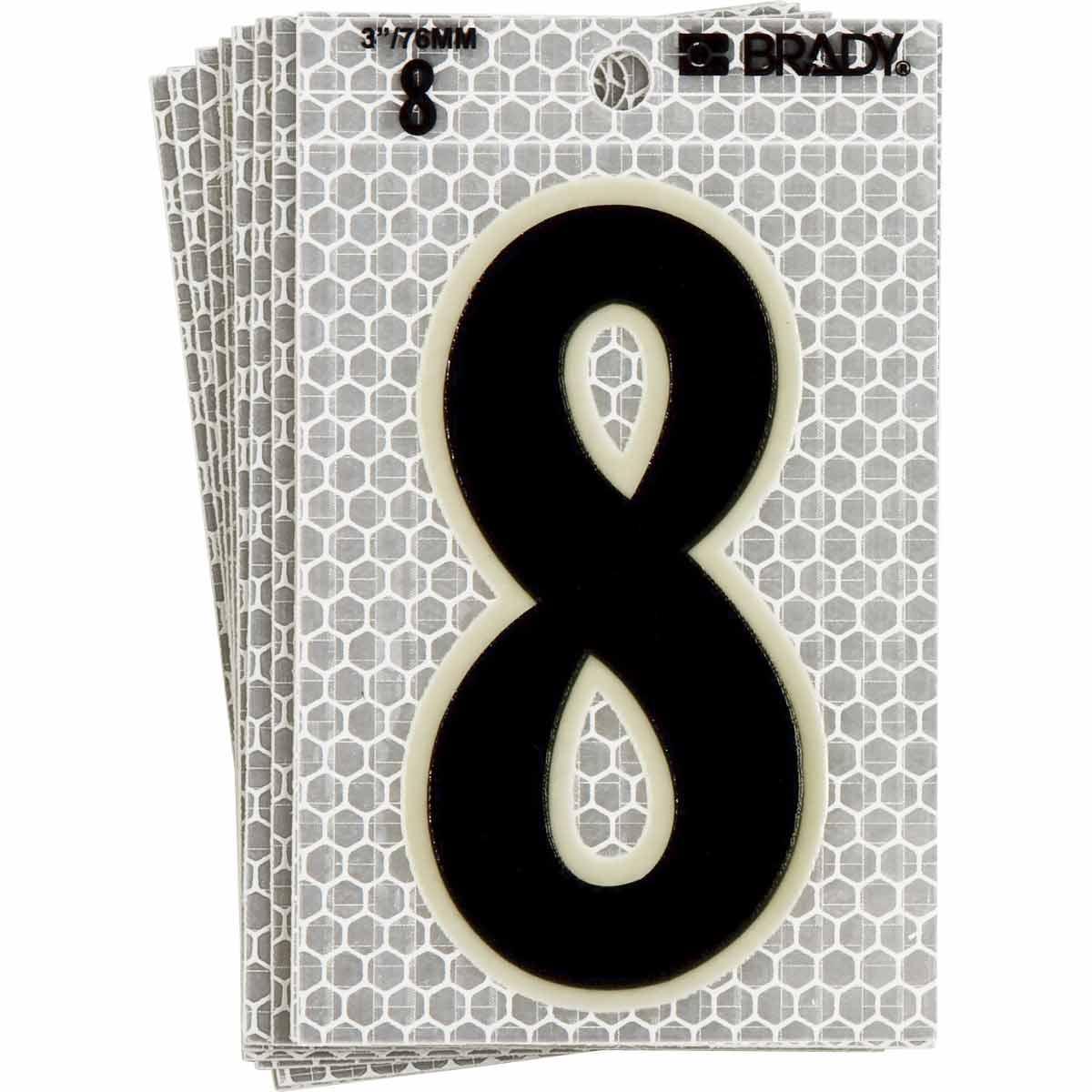 Brady® 3010-8 Letters & Numbers