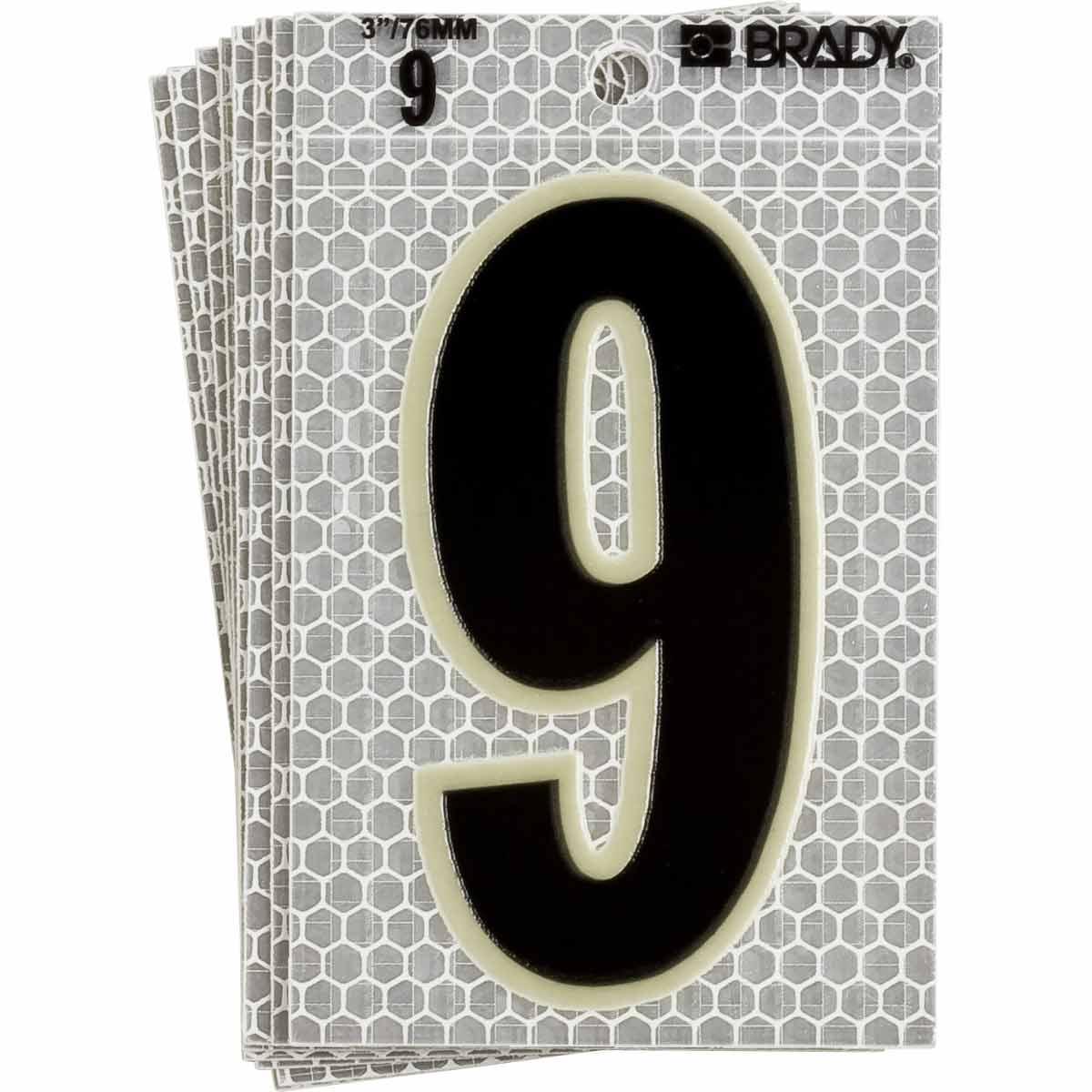 Brady® 3020-9 Letters & Numbers
