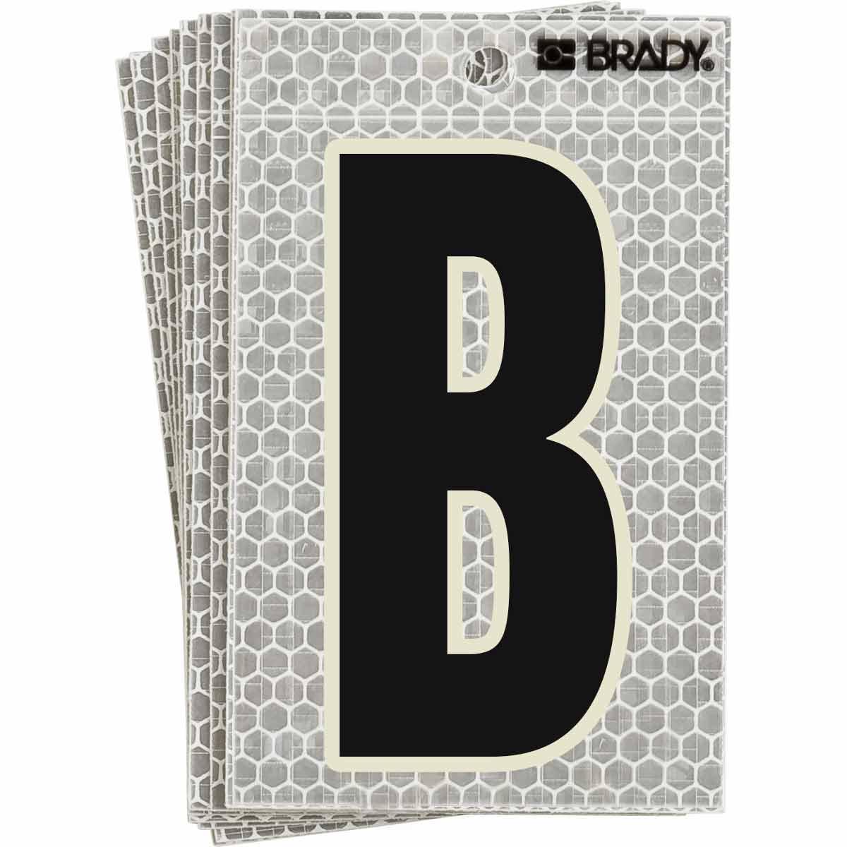 Brady® 3020-B Letters & Numbers