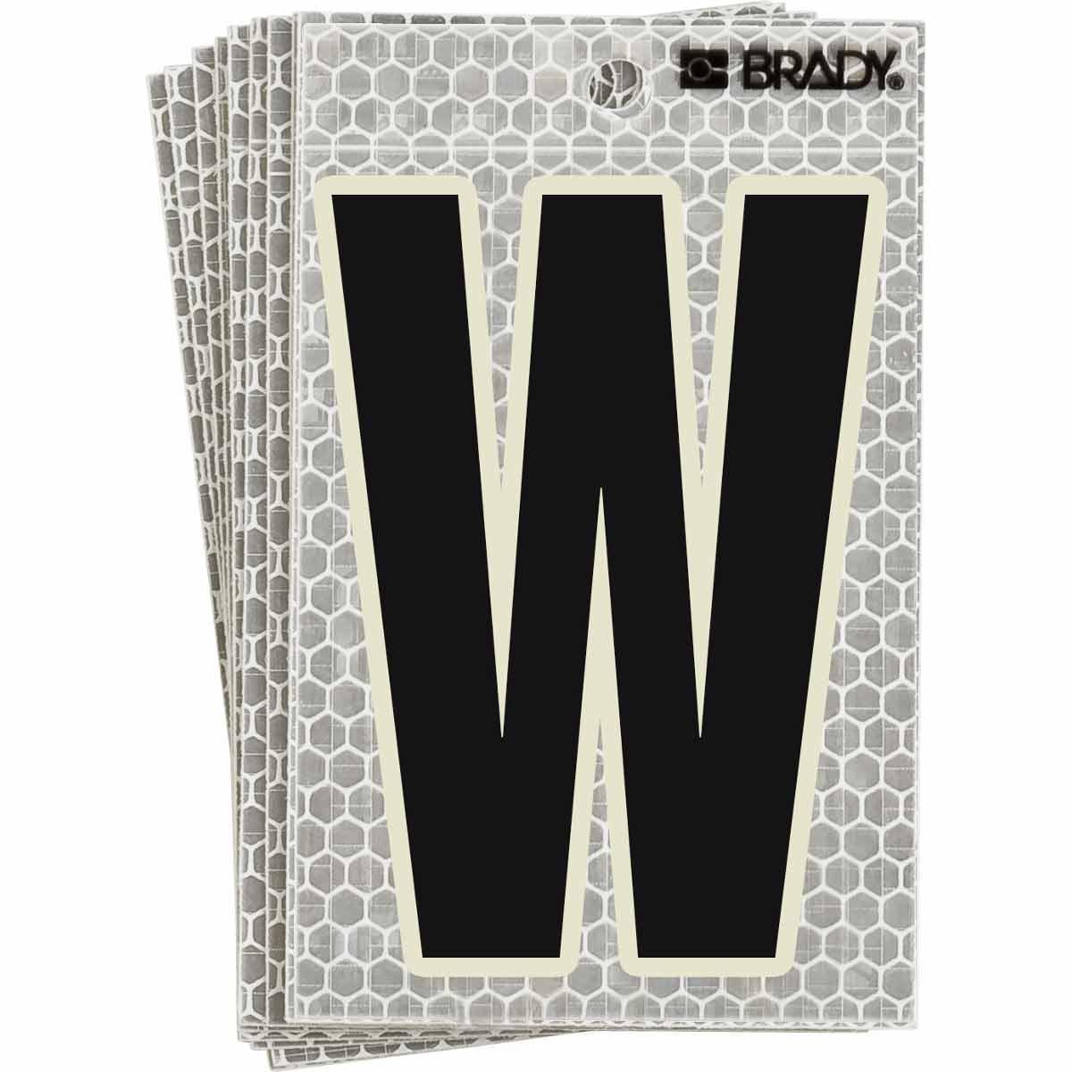 Brady® 3010-W Letters & Numbers