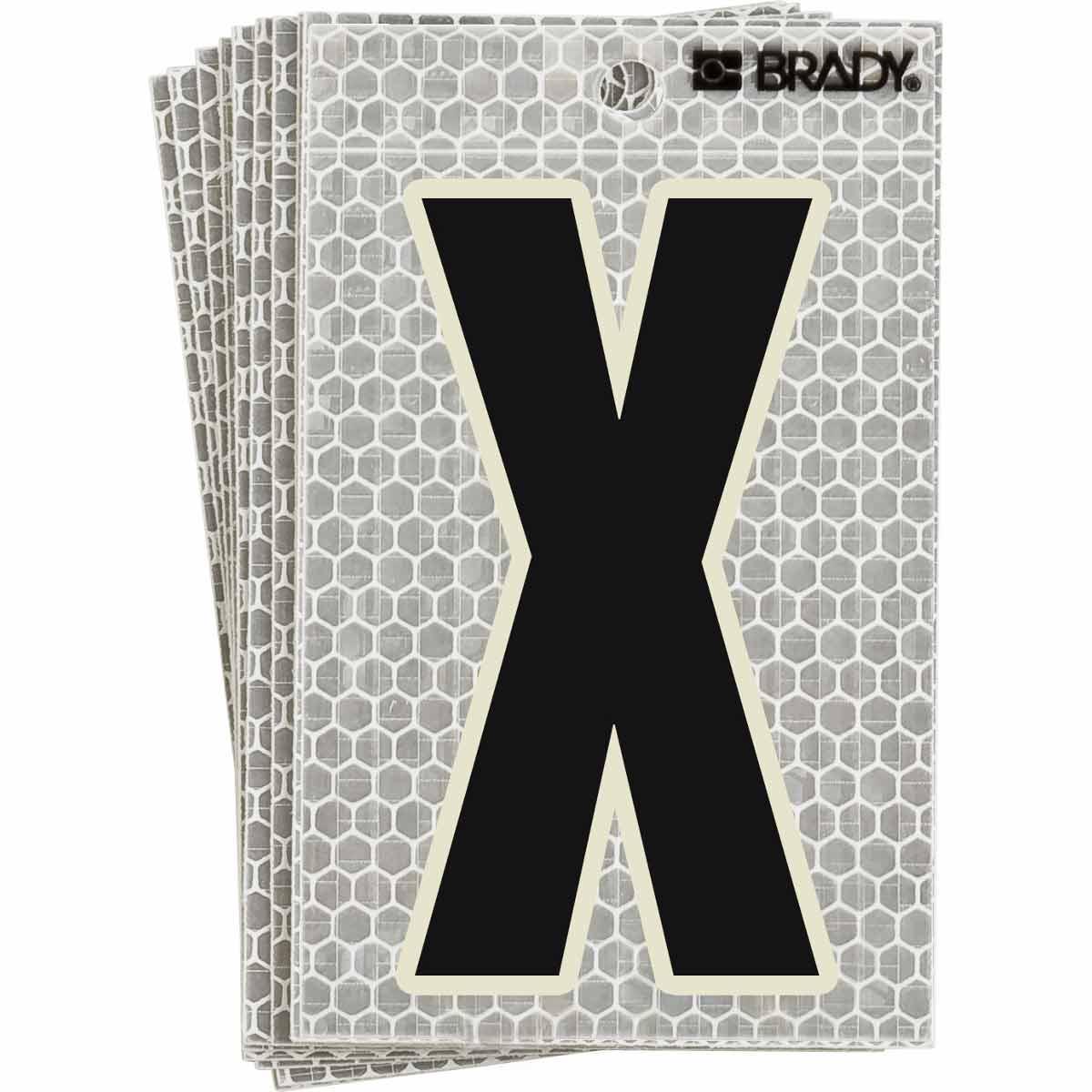 Brady® 3020-X Letters & Numbers